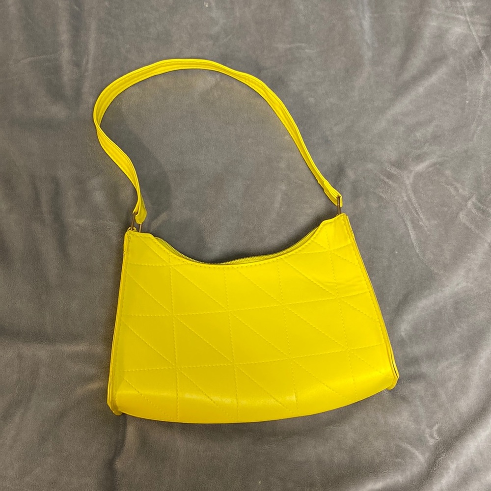 Yellow sunshine purse
